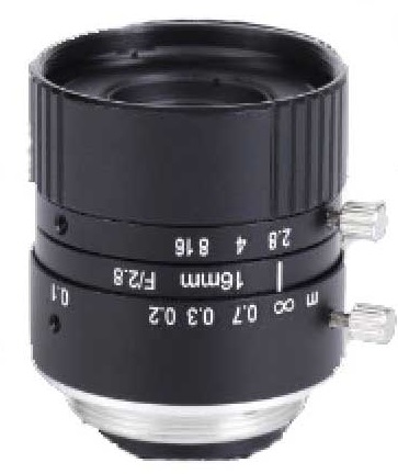 EFL 16mm 2/3 Inch 8MP Industrial Lens for Automation Vision camera