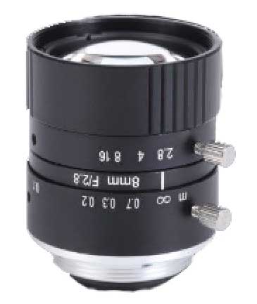 8MP Industrial Lens